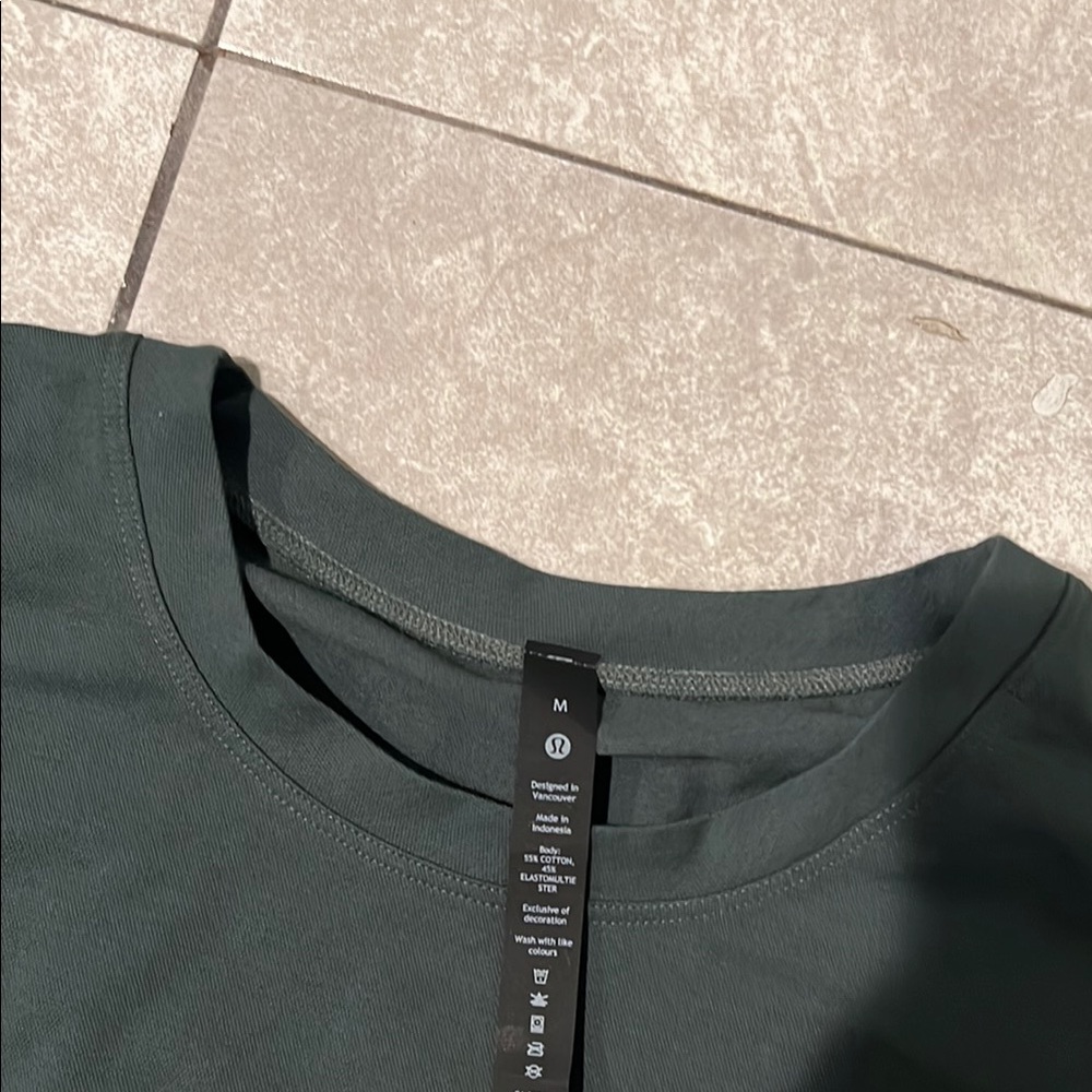 Dark Green Long Sleeve Shirt - Picture 2 of 3